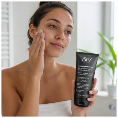 AYV Cosmetics Caviar Perfection Żel Oczyszczający do Twarzy 200 ml