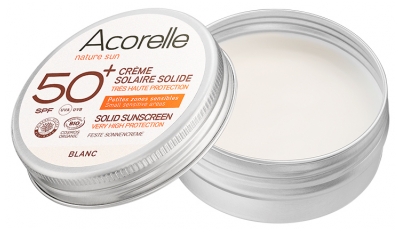 Acorelle Bio trdna sončna krema SPF50+ 20 g
