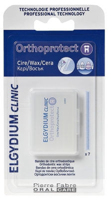 Elgydium Clinic Orthoprotect 7 Faixas de Cera