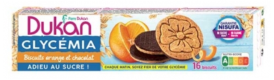 Dukan Glycémia Sinaasappel- en Chocoladekoekjes 16 Koekjes