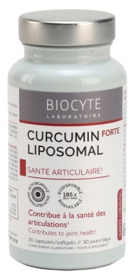 Biocyte Longevity Cúrcuma Lipossomal Forte 30 Cápsulas