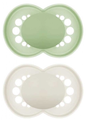 MAM 2 Lollipops Trend Originale 18 Mesi e Oltre - Colore: Verde e beige