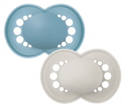 MAM 2 Lollipops Trend Originale 18 Mesi e Oltre - Colore: Blu e grigio