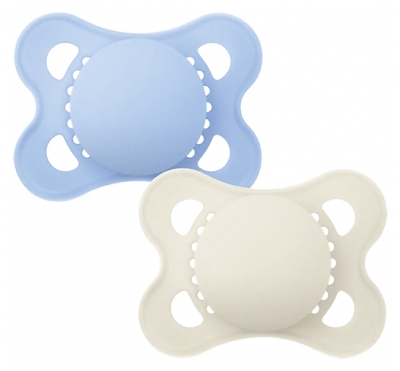 MAM 2 Lollipops Tendenza Originale 2-6 Mesi - Modello: Blu e beige