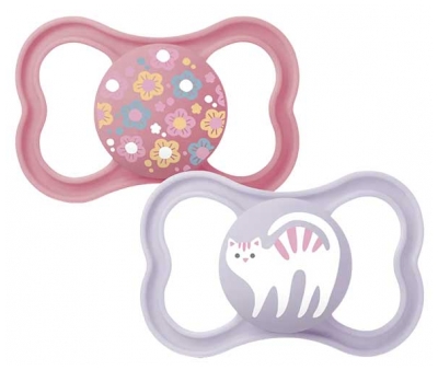 MAM 2 Lollipops Supreme 6 Mesi e Oltre - Modello: Rose Fleurs et Chats
