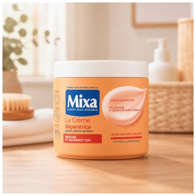 Mixa Obnovitvena krema 400 ml