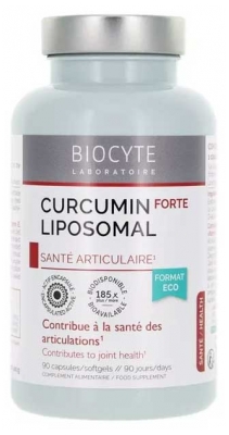 Biocyte Longevity Kurkumīna Liposomālais Forte 90 Kapsulas