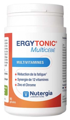 Nutergia Ergytonic Multicébé 90 Gélules