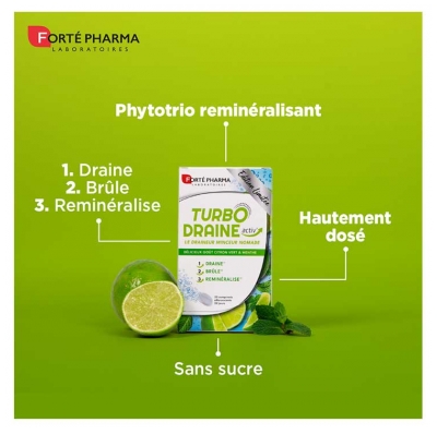 Forté Pharma TurboDraine Activ' Minceur 20 Comprimés Effervescents