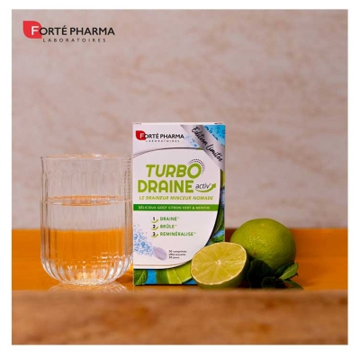 TurboDraine Activ' 20 Comprimidos Efervescentes