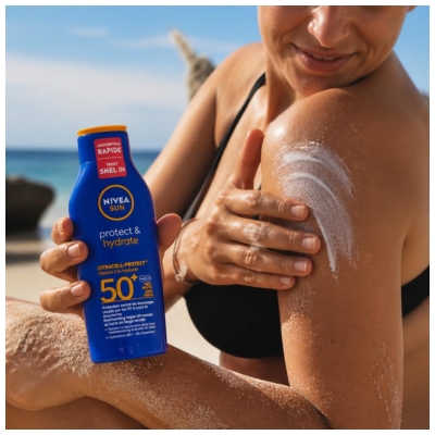 Nivea Sun Protect & Hydrate Sun Milk SPF50+ 400 ml