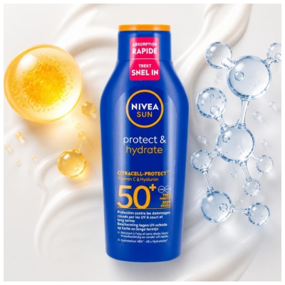 Nivea Sun Protect & Hydrate Sun Milk SPF50+ 400 ml