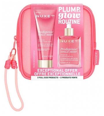 Nuxe Prodigieuse [Hyalu] Boost La Crème Éclat Repulpante 50 ml + Le Sérum Éclat Anti-Taches 30 ml