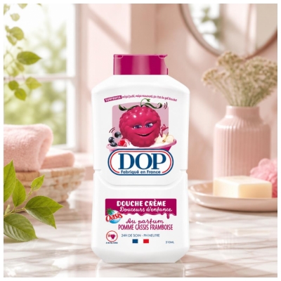 Dop Douceurs d'Enfance Douchecrème Appel Zwarte bes Framboos 310 ml