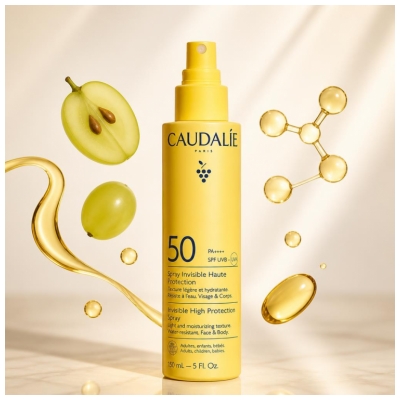 Caudalie Invisible Sun Spray High Protection SPF50 150 ml