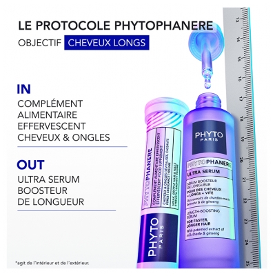 Phyto Phytophanère Cheveux et Ongles 30 Comprimés Effervescents