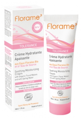 Florame Tolérance Hydraterende Kalmerende Crème Bio 50 ml