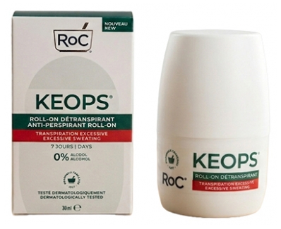RoC Keops Antiperspirant Roll-On 30 ml