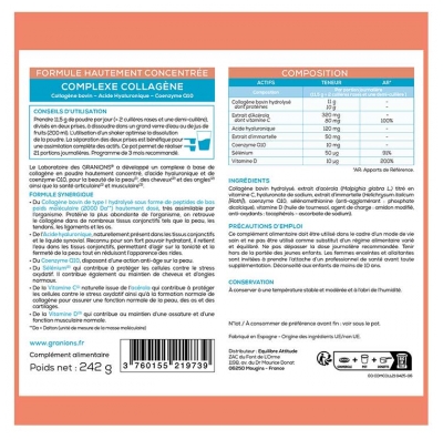 Granions Complexe Collagène Bovin 242 g