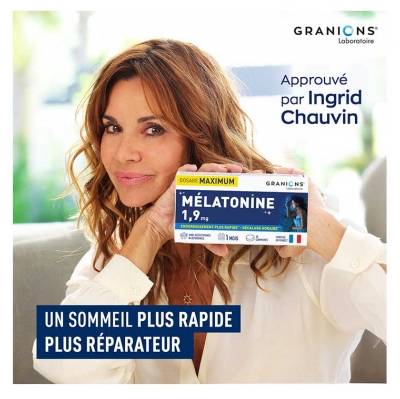 Granions Mélatonine 1,9 mg 30 Comprimés