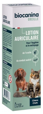 Biocanina Ear Lotion Dogs and Cats 135 ml