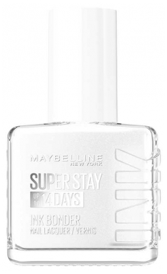 Oja Maybelline New York Superstay Ink Bonder 12 ml - Culoare: 77 Alb perlat