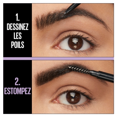 Maybelline New York Express Brow Ultra Slim Crayon à Sourcils Ultra Fin - Teinte : Soft Brown