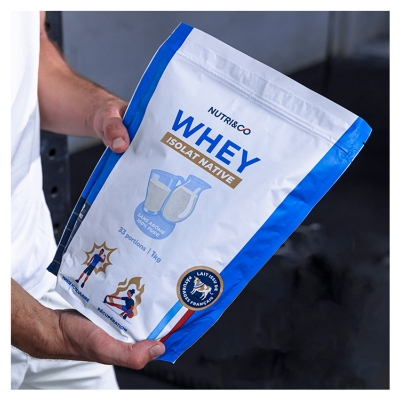 Nutri&Co Native Whey Isolat 900 g - Smag: Ingen smagstilsætning