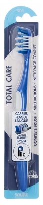 Escova de Dentes Suave Plic Dental Total Care
