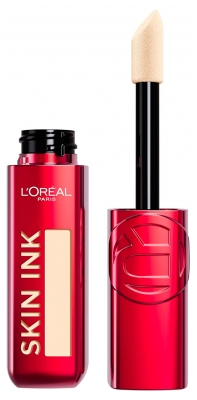 Fond de ten corector 2în1 L'Oréal Paris Infaillible Skin Ink 15 ml - Tentă: 40 Aur cald