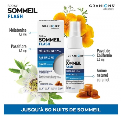 Granions Spray Sommeil Flash 25 ml