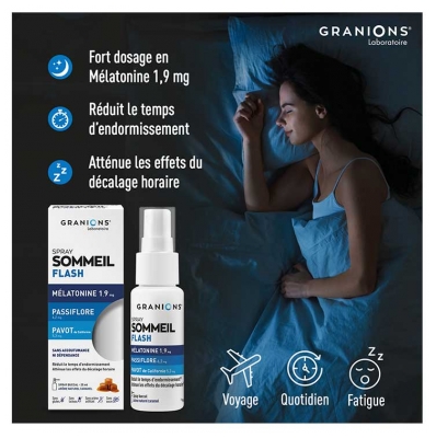 Granions Spray Sommeil Flash 25 ml