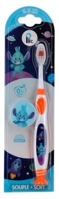 Plic Dental Junior Spazzolino Morbido Bambino 6-9 Anni - Colore: Arancione