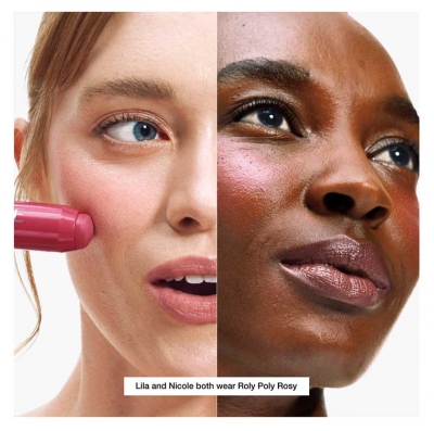 Clinique Chubby Stick Blush em Creme 6 g - Tonalidade: 03 Roly Poly Rosy