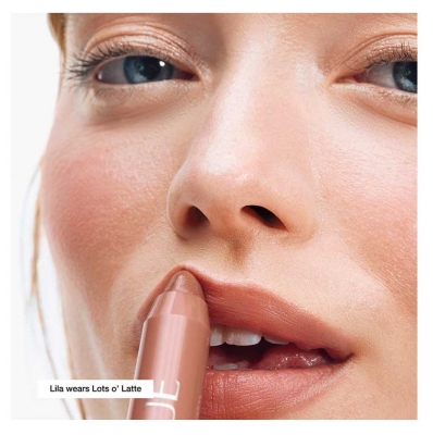 Clinique Chubby Stick Fugtgivende Læbebalsam med Farve 3 g - Farvetone: 34 O'Latte-lodder