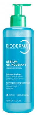 Bioderma Sébium Pieniący się żel oczyszczający 400ml