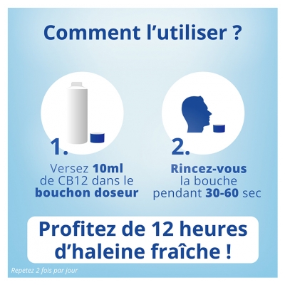 CB12 Soin Gencives Bain de Bouche 250 ml