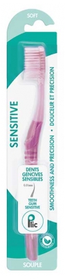 Periuță de Dinți Plic Dental Sensitive Soft - Culoare: Trandafir