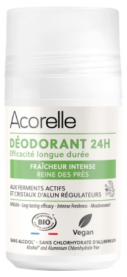 Acorelle 24H Deodorante Freschezza Intensa Biologico Roll-on 50 ml