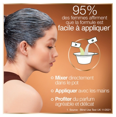 Garnier Good Coloration Permanente Sans Ammoniaque 160 ml - Coloration : 3.12 Châtain Foncé Myrtille