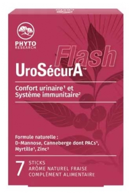 Phytoresearch UroSécurA Flash 7 Sticks