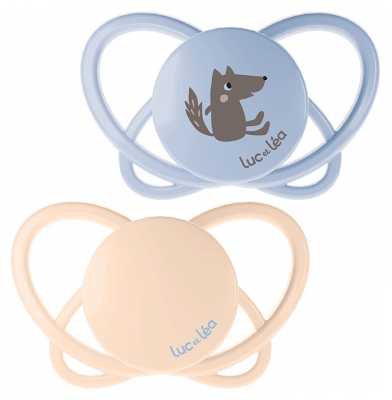 Luc et Léa Physio 2 Soothers Physiologiques 18 Mois et + - Model: Wolf