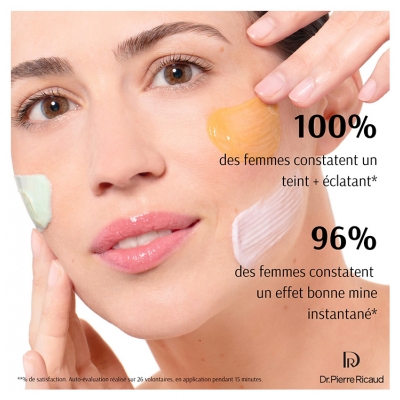 Dr Pierre Ricaud Masque Glow à la Vitamine C et à l'Eau de Citron Bio 50 ml