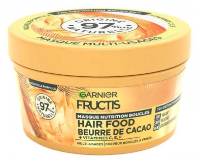 Garnier Fructis Hair Food Beurre de Cacao Masque Nutrition Boucles 320 ml