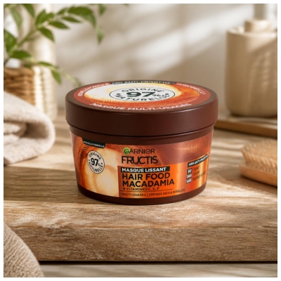 Garnier Fructis Hair Food Macadamia Smoothing Mask 320 ml