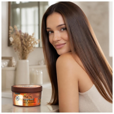 Garnier Fructis Hair Food Macadamia Smoothing Mask 320 ml