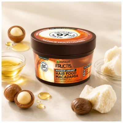 Garnier Fructis Hair Food Macadamia Smoothing Mask 320 ml