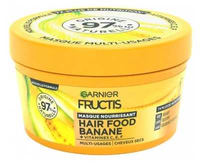 Garnier Fructis Mascarilla Nutritiva Banane Hair Food 320 ml