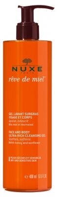 Nuxe Rêve de Miel Gel Lavant Surgras 400 ml