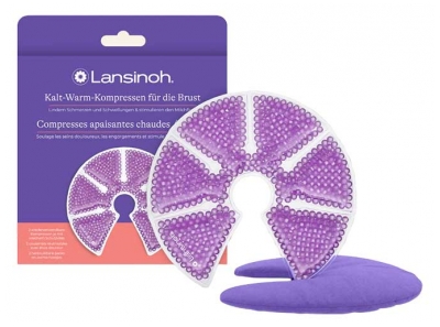 Lansinoh Compressas Calmantes Quentes e Frias 2 Almofadas
